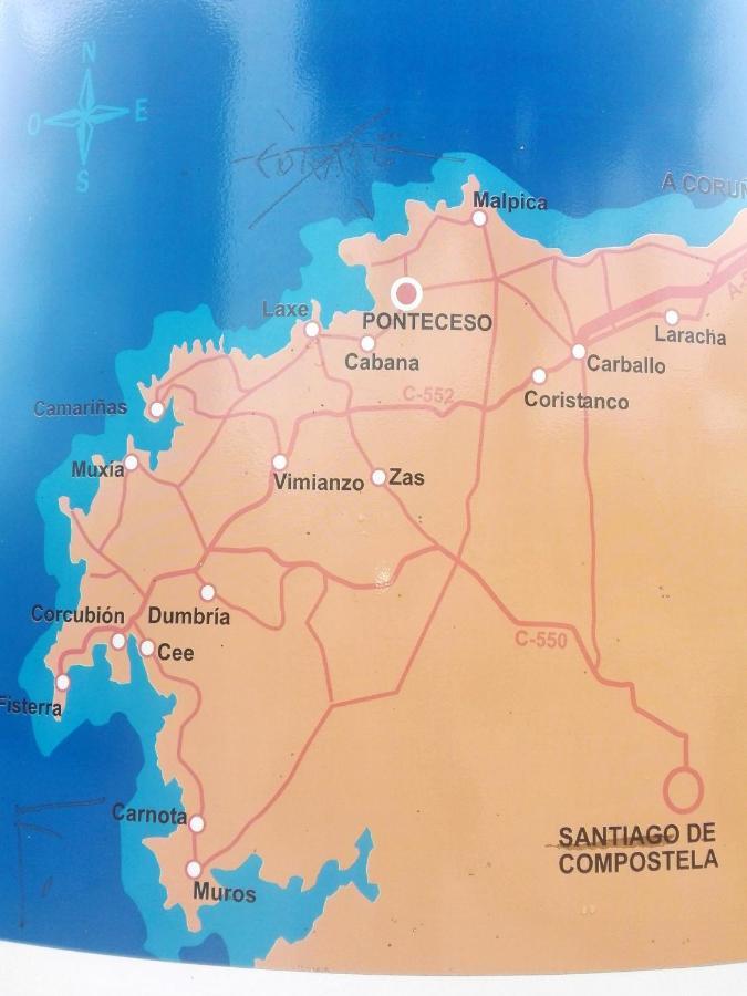 Terra Do Mar Atico Nuevo En Costa Da Morte, Camino De Los Faros Ponteceso Exteriér fotografie